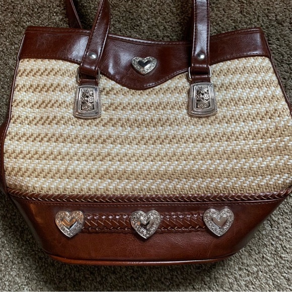 Vintage Texas Leather Manufacturing Shoulder Bag Purse - Picture 2 of 6